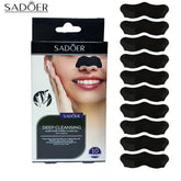 Sadoer 10pcs Nose Blackhead Remover Strips Mask